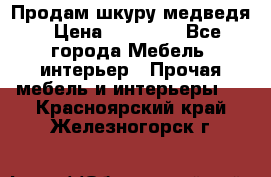 Продам шкуру медведя › Цена ­ 35 000 - Все города Мебель, интерьер » Прочая мебель и интерьеры   . Красноярский край,Железногорск г.